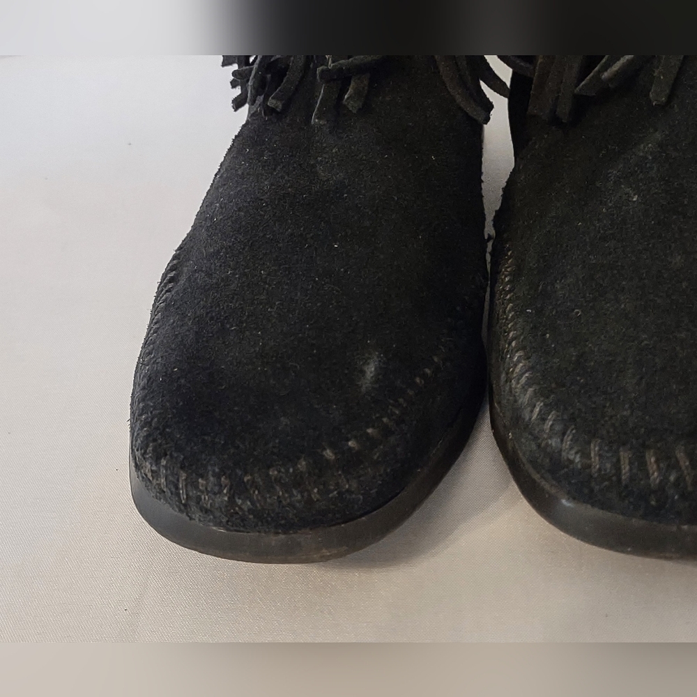 Minnetonka Moccasin Hi Top Back Zip Boot - Picture 12 of 13